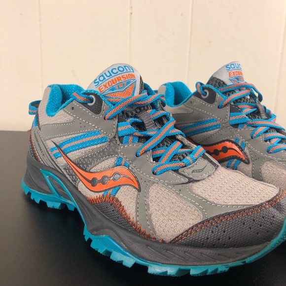 Saucony Excursion TR7 Trail Running Shoe Sz 5.5 - Picture 4 of 13